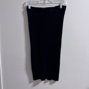 Vero Moda Elegant Black Pencil Skirt